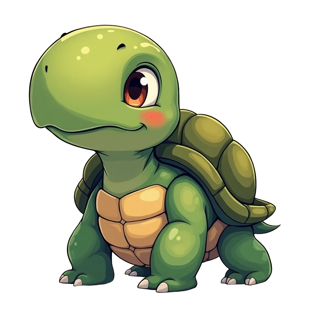 Cute Turtle Cartoon